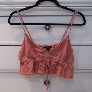 Baby doll cropped tank